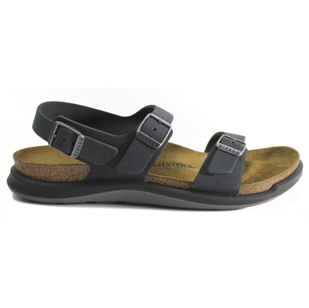 Birkenstock Unisex Sandals Sonora CT Slingback Beach Buckle Waxy Leather - UK 7