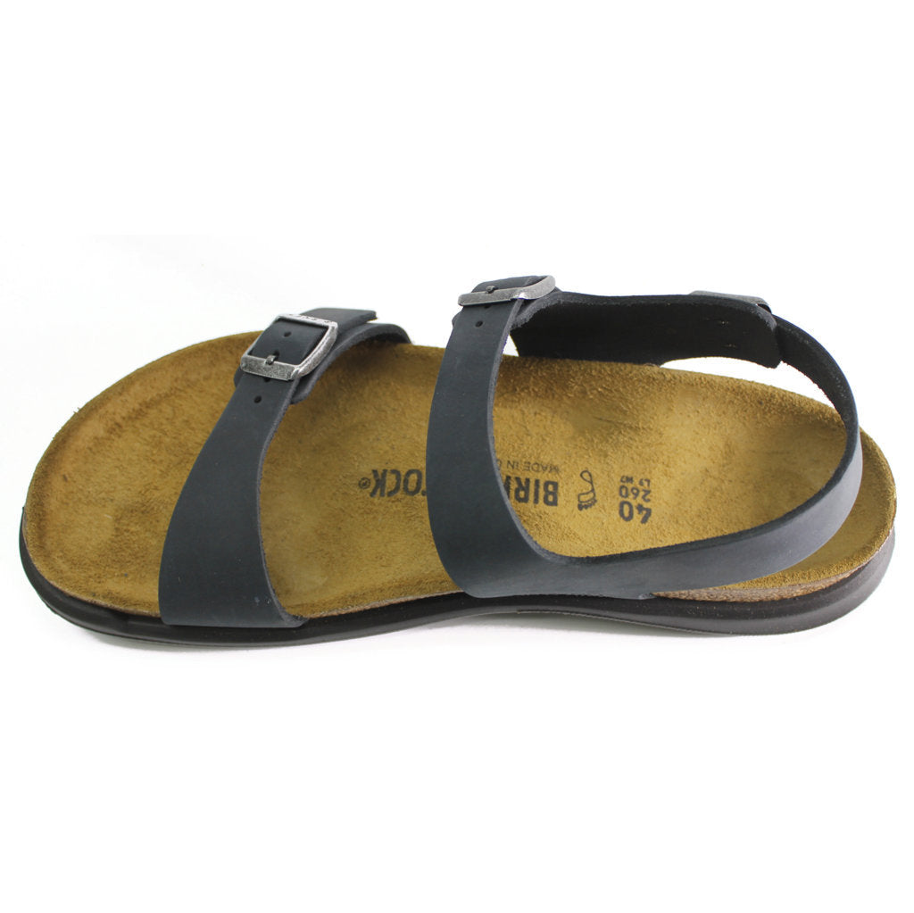 Birkenstock Unisex Sandals Sonora CT Slingback Beach Buckle Waxy Leather - UK 7