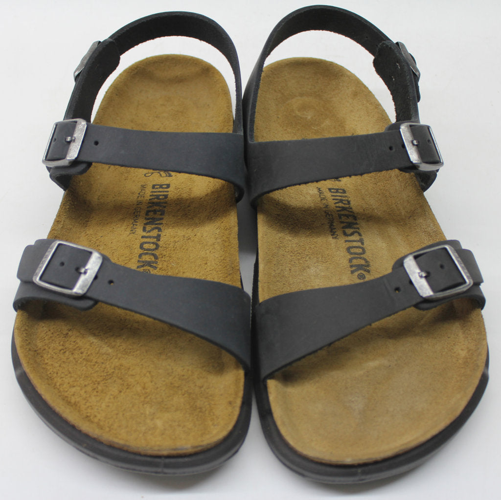 Birkenstock Unisex Sandals Sonora CT Slingback Beach Buckle Waxy Leather - UK 7