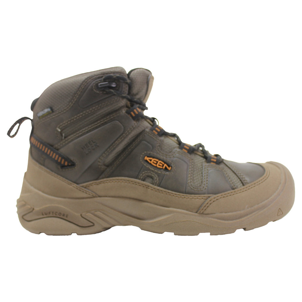 Keen Mens Boots Circadia MidLeather Textile - UK 8