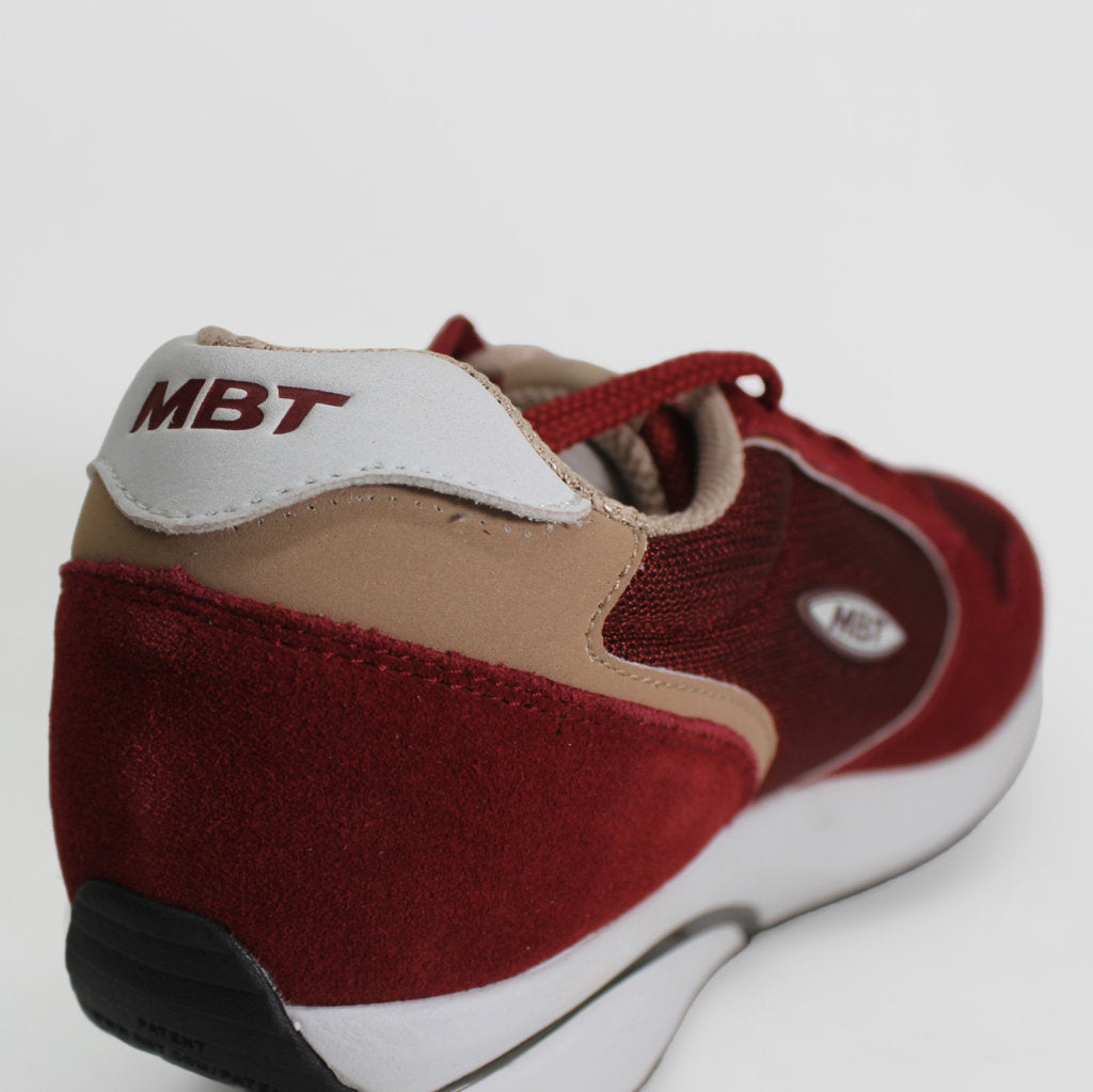 MBT Womens Trainers MBT-1997 Classic Low-Top Lace-Up Sneakers Suede Textile - UK 6.5