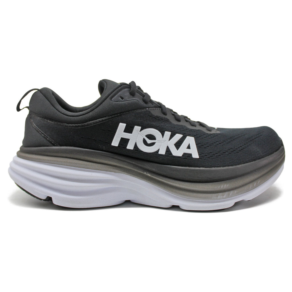 Hoka Mens Trainers Bondi 8 Sneakers Textile - UK 9.5