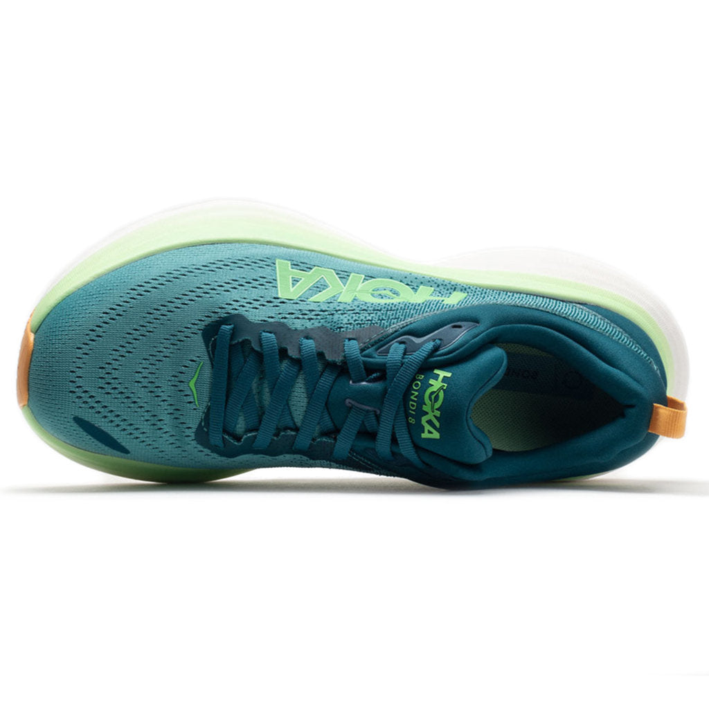 Hoka Mens Trainers Bondi 8 Lace Up Low Top Running Sneakers Textile - UK 7