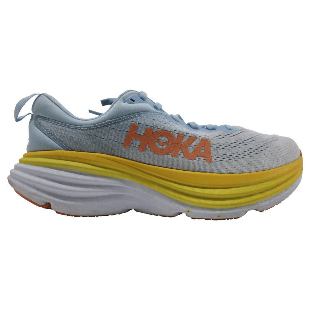 Hoka Womens Trainers Bondi 8 Sneakers Textile - UK 8