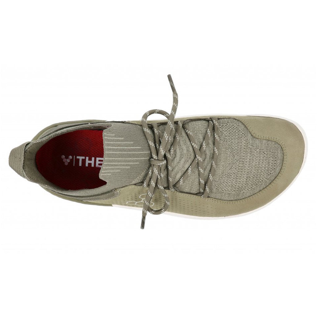 Vivobarefoot Mens Trainers Tracker Decon Low FG2 Lace-Up Leather Textile - UK 12