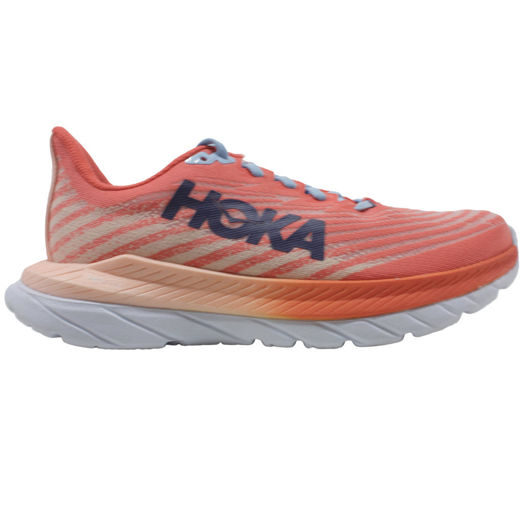 Hoka Womens Trainers Mach 5 Lace-Up Low-Top Running Textile - UK 6.5