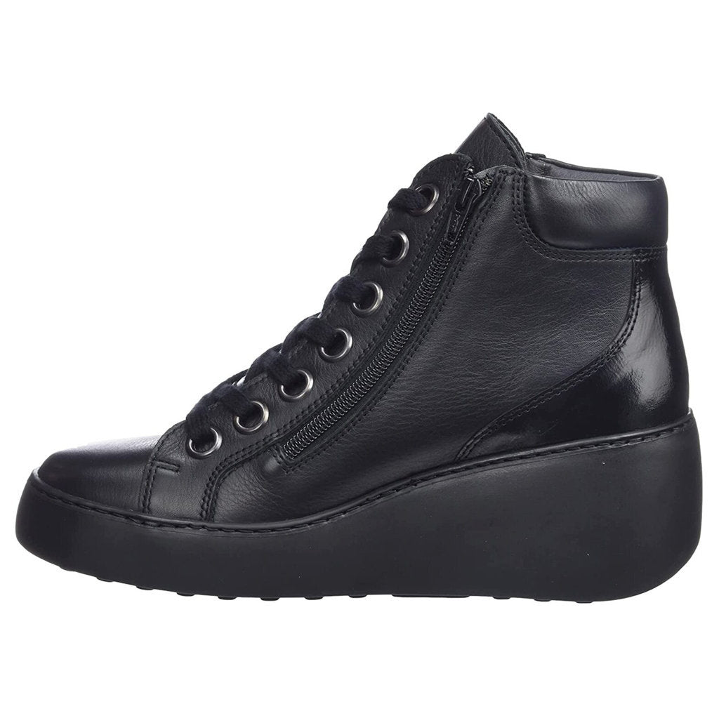 Fly London DICE468FLY Leather Womens Boots#color_black black sole