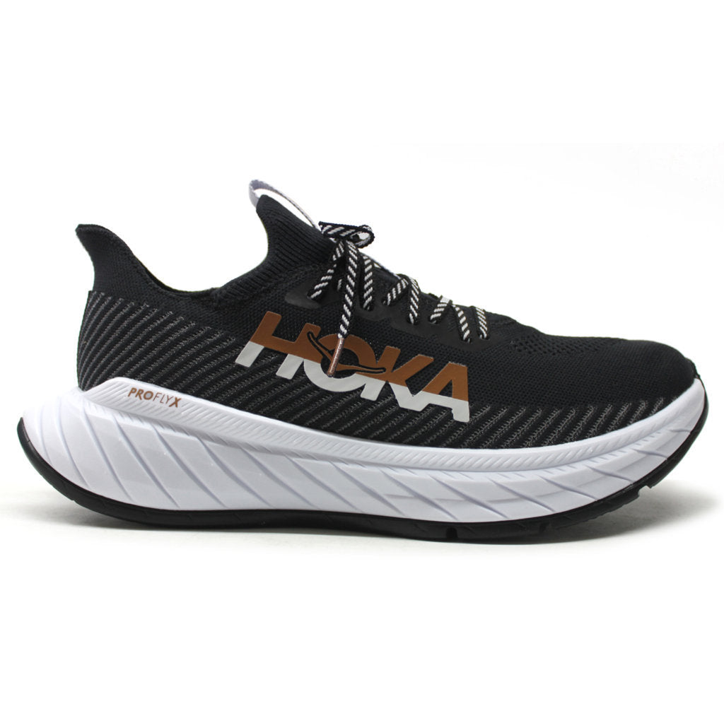 Hoka Mens Trainers Carbon X 3 Lace-Up Low-Top Running Textile - UK 11