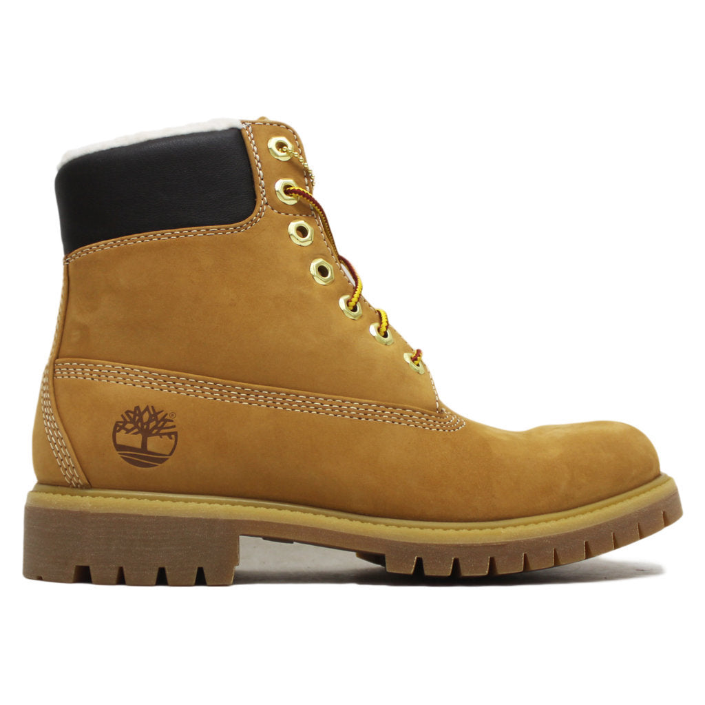 Timberland Mens Boots Premium 6 Inch Warmlined Casual Lace-Up Ankle Nubuck - UK 7