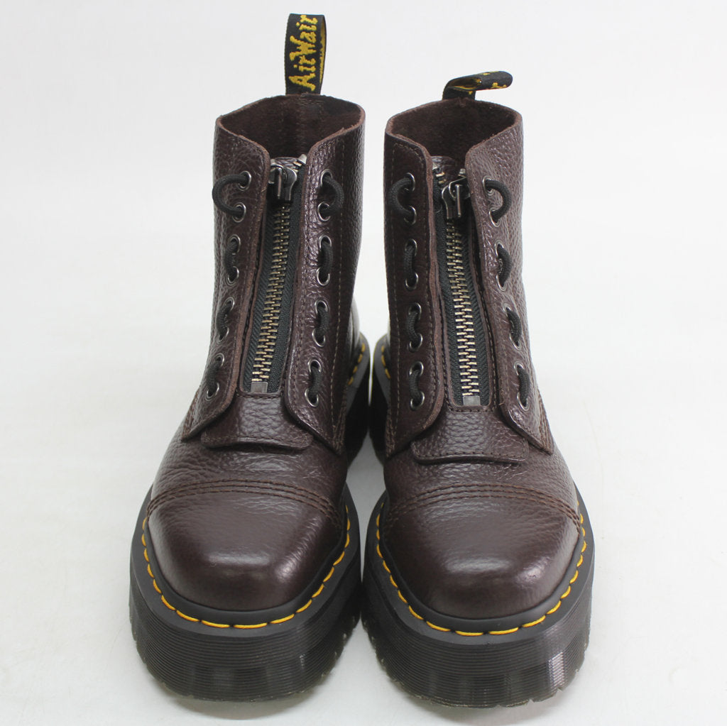 Dr. Martens Womens Boots Sinclair Casual Lace-Up Ankle Nappa Leather - UK 6