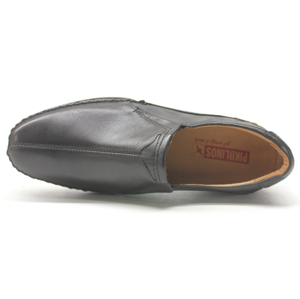 Pikolinos San Telmo M1D Leather Mens Shoes#color_black