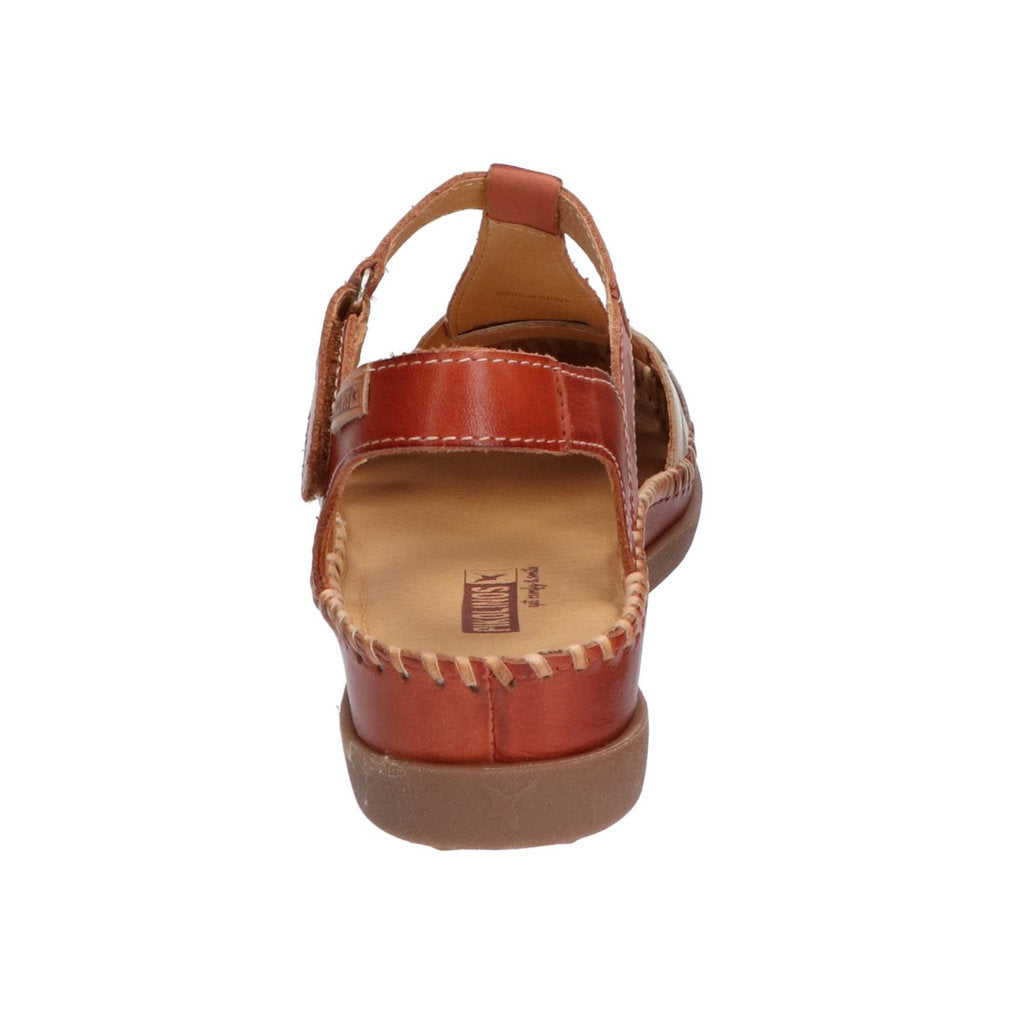 Pikolinos Cadaques W8K-0965C1 W8K-0965C1 Leather Womens Sandals - Brick - UK 7-7.5