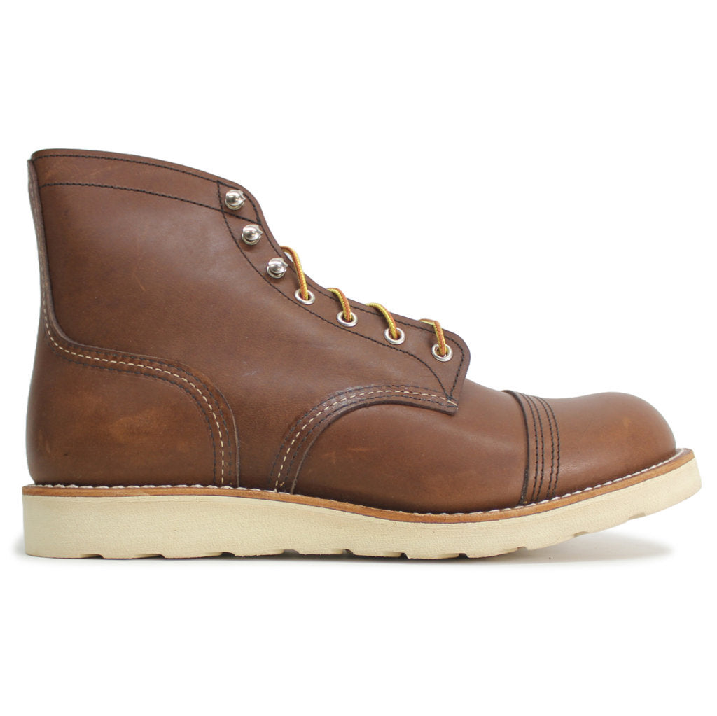 Red Wing Mens Boots Iron Ranger 8088 Casual Lace-Up Ankle Outdoor Leather - UK 9.5