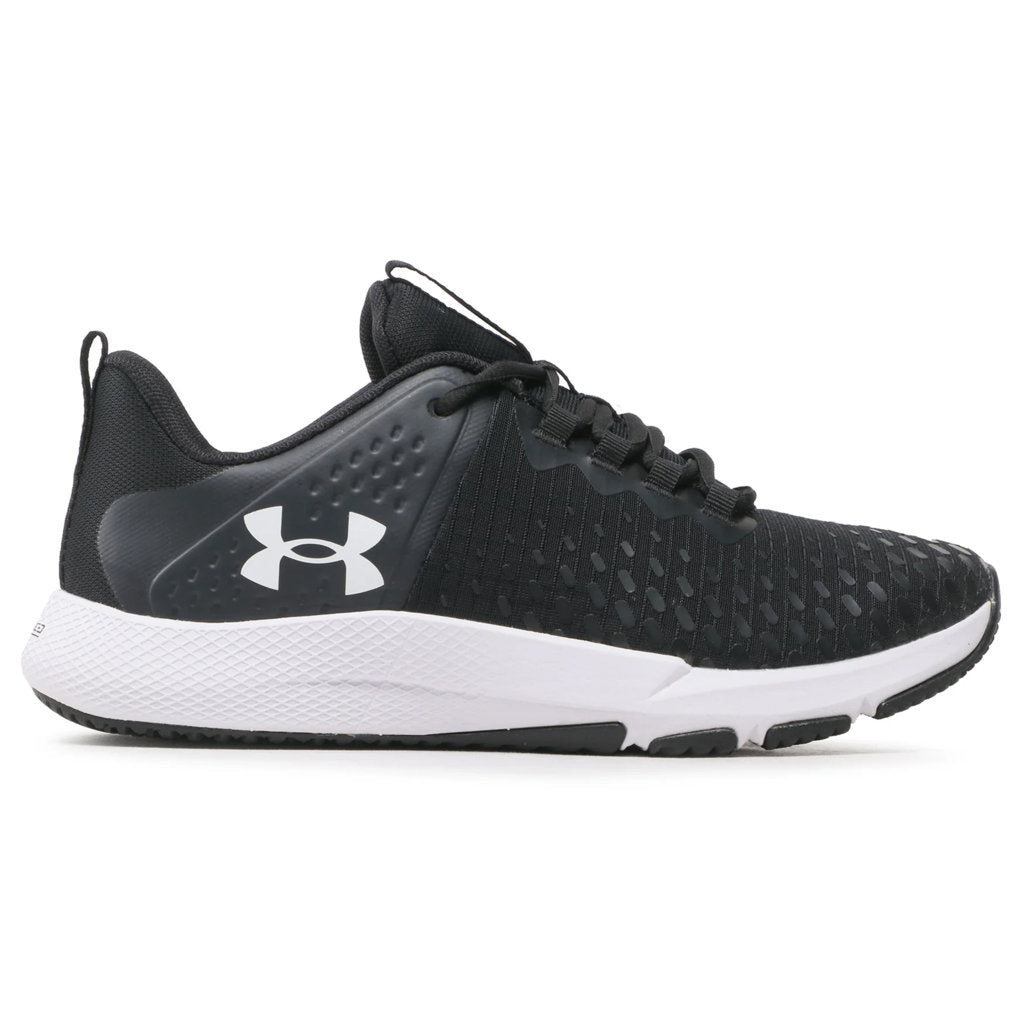 Under Armour Charged Engage 2 Synthetic Textile Men's Low-Top Trainers#color_black white