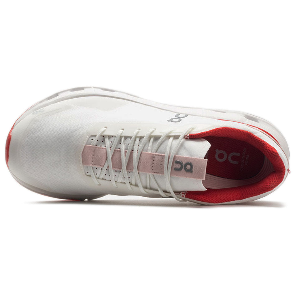 On Running Cloudnova Form Textile Men's Low-Top Trainers#color_white red