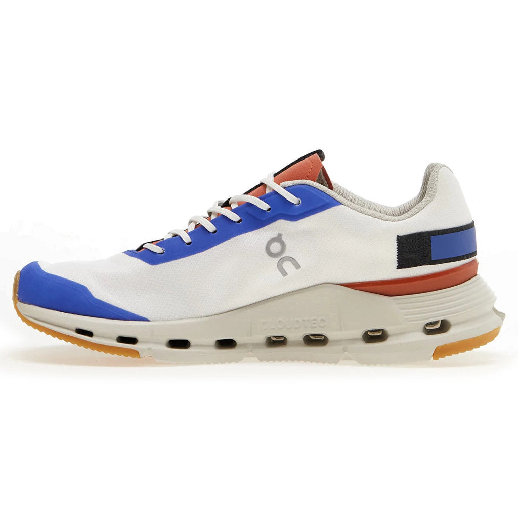 On Running Cloudnova Form Textile Women's Low-Top Trainers#color_white rust