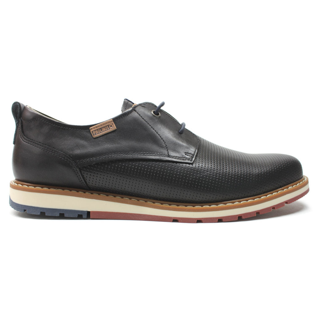 Pikolinos Berna M8J 4142 Leather Men's Casual Shoes#color_black