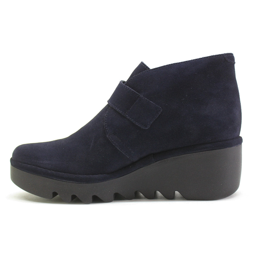 Fly London Birt397Fly Suede Women's Wedge Ankle Boots#color_navy