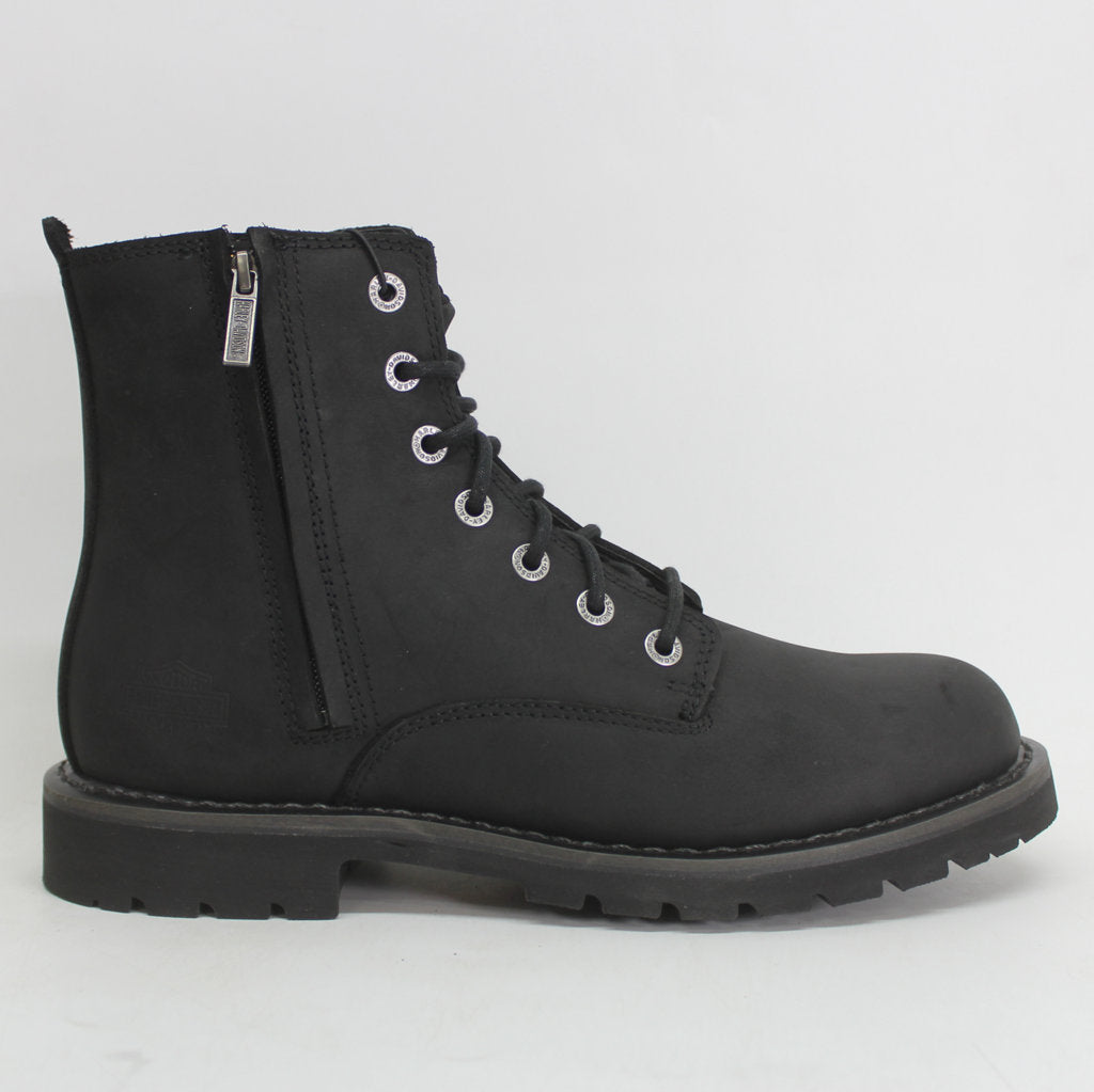 Winslow leather and logo sales ankle boot