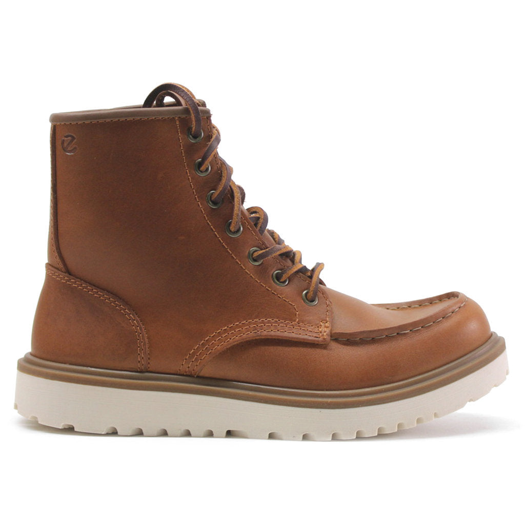 Ecco moc store womens brown