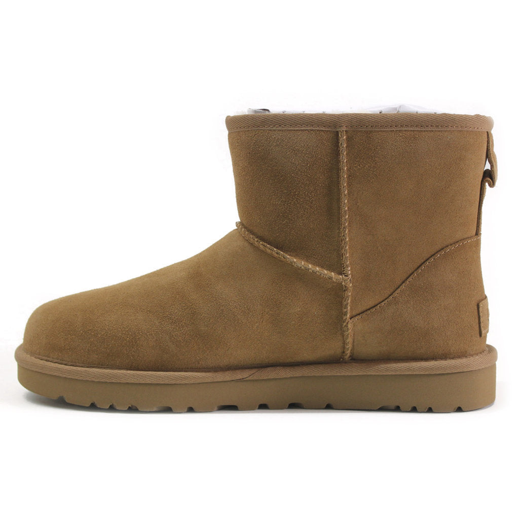 Ugg Classic Mini Bailey Zip Suede Womens Boots#color_chestnut