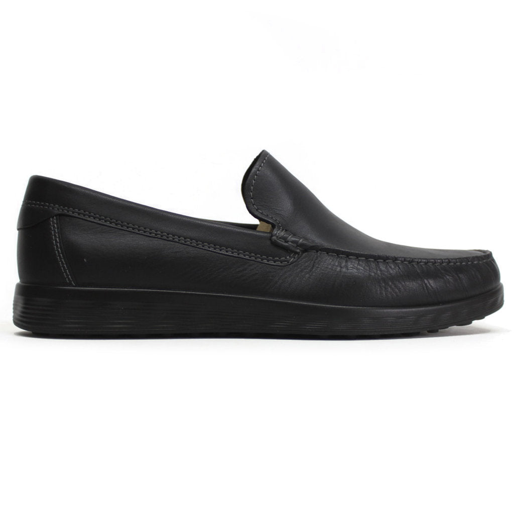 Full black best sale slip on shoes