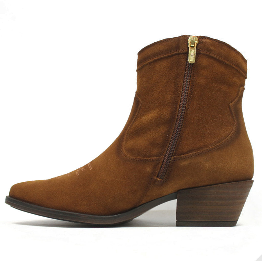 Pikolinos Vergel W5Z Suede Womens Boots#color_brandy