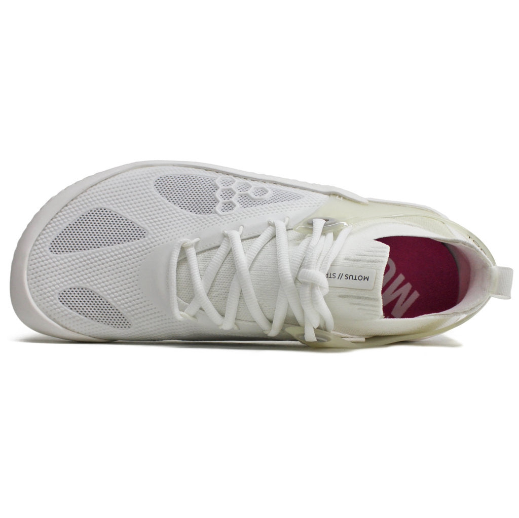 Vivobarefoot Motus Strength Textile Synthetic Mens Trainers#color_bright white