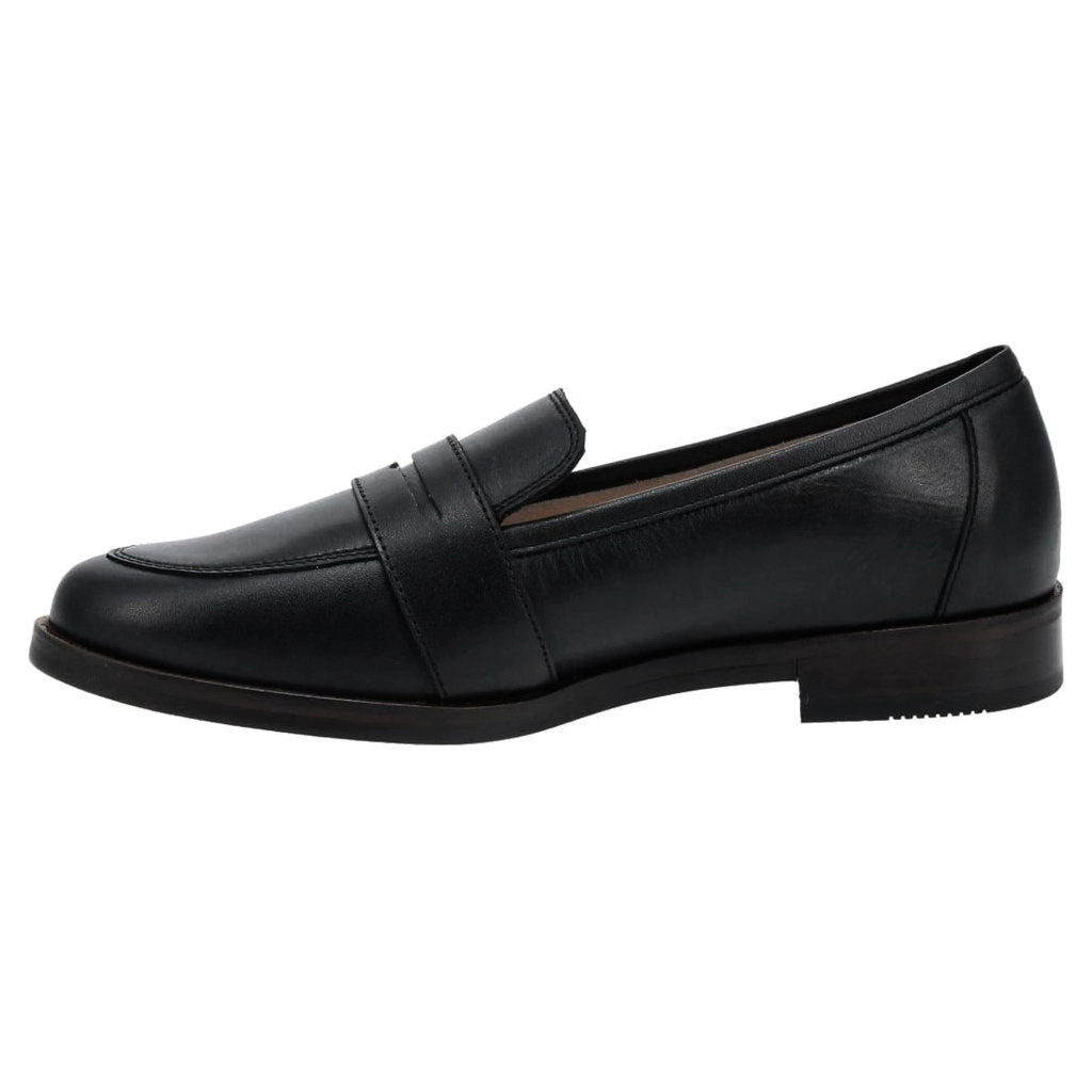 Mephisto Hadele Full Grain Leather Womens Shoes#color_black