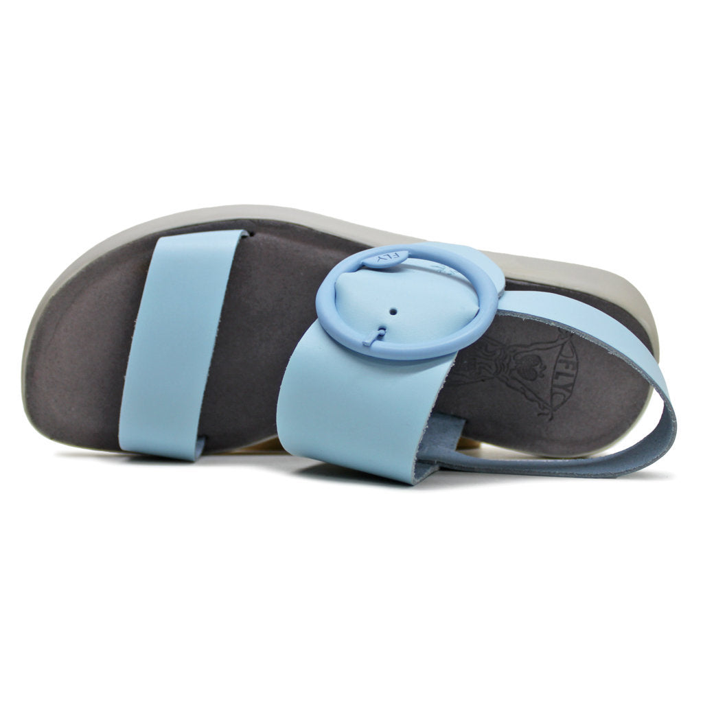 Fly London BANI739FLY Brooklyn Leather Womens Sandals#color_sky blue