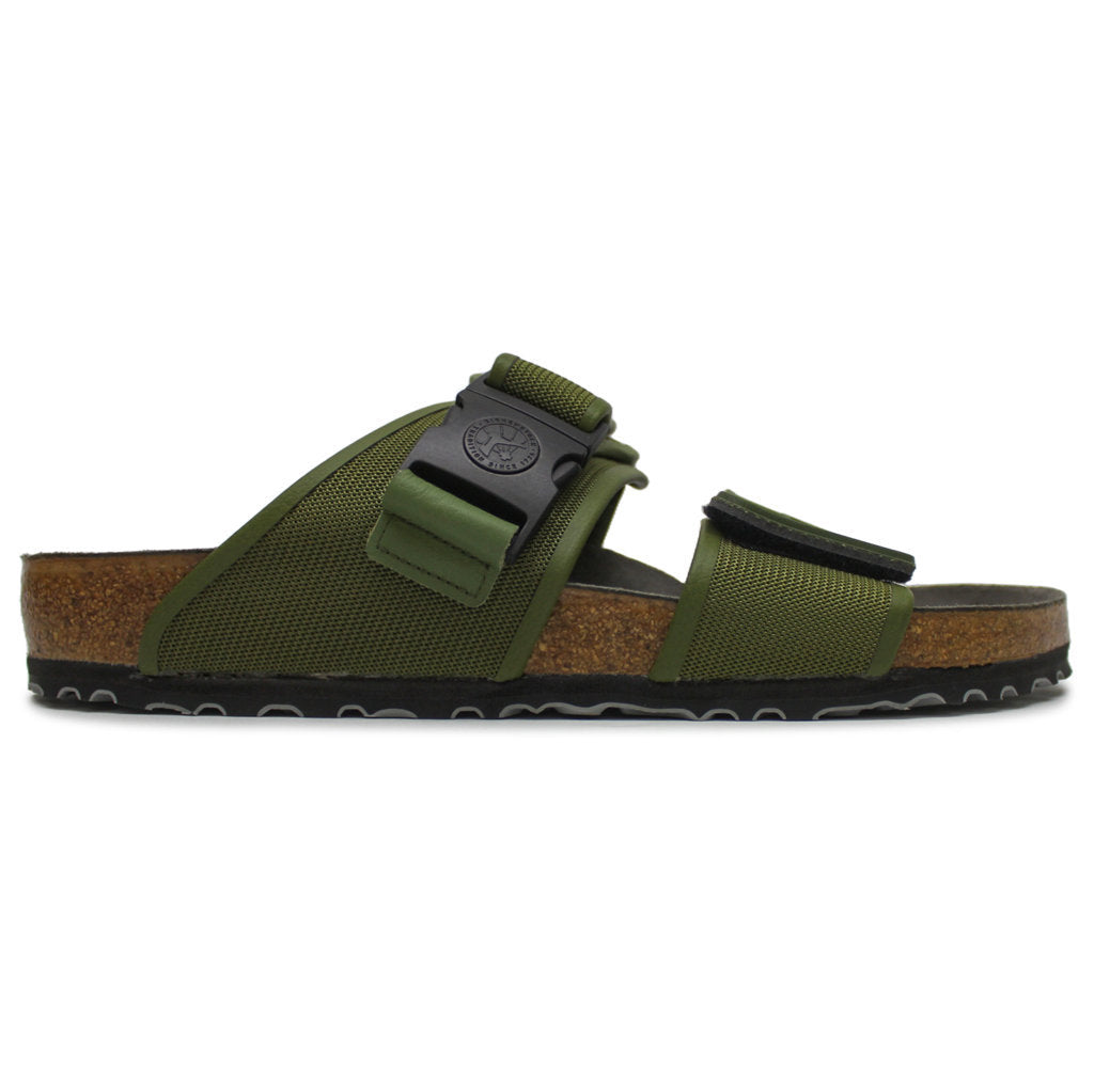 Birkenstock Rotterdam Synthetic Unisex Sandals#color_green