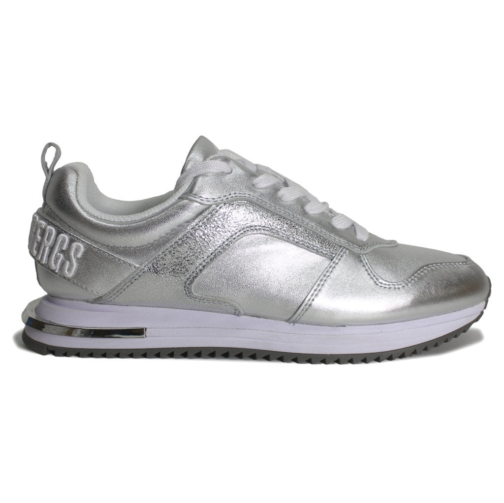 Bikkembergs B4BKW0041 Womens Trainers Silver - UK 5