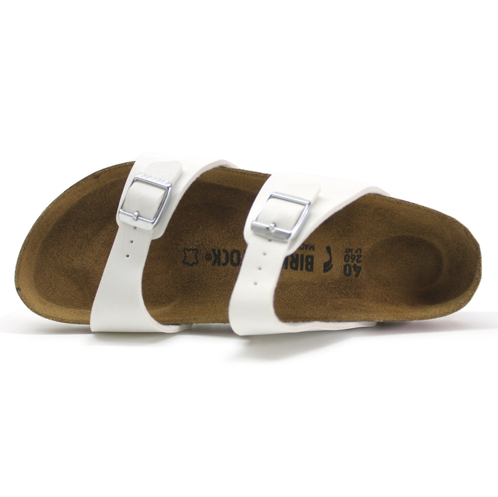 Birkenstock Unisex Sydney Birko-Flor White Sandals