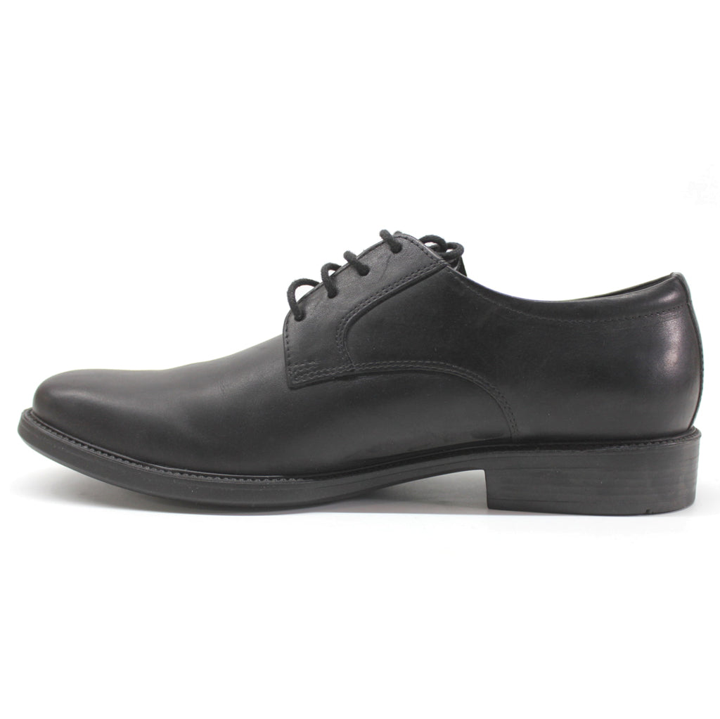 Geox Mens Carnaby Leather Black Shoes