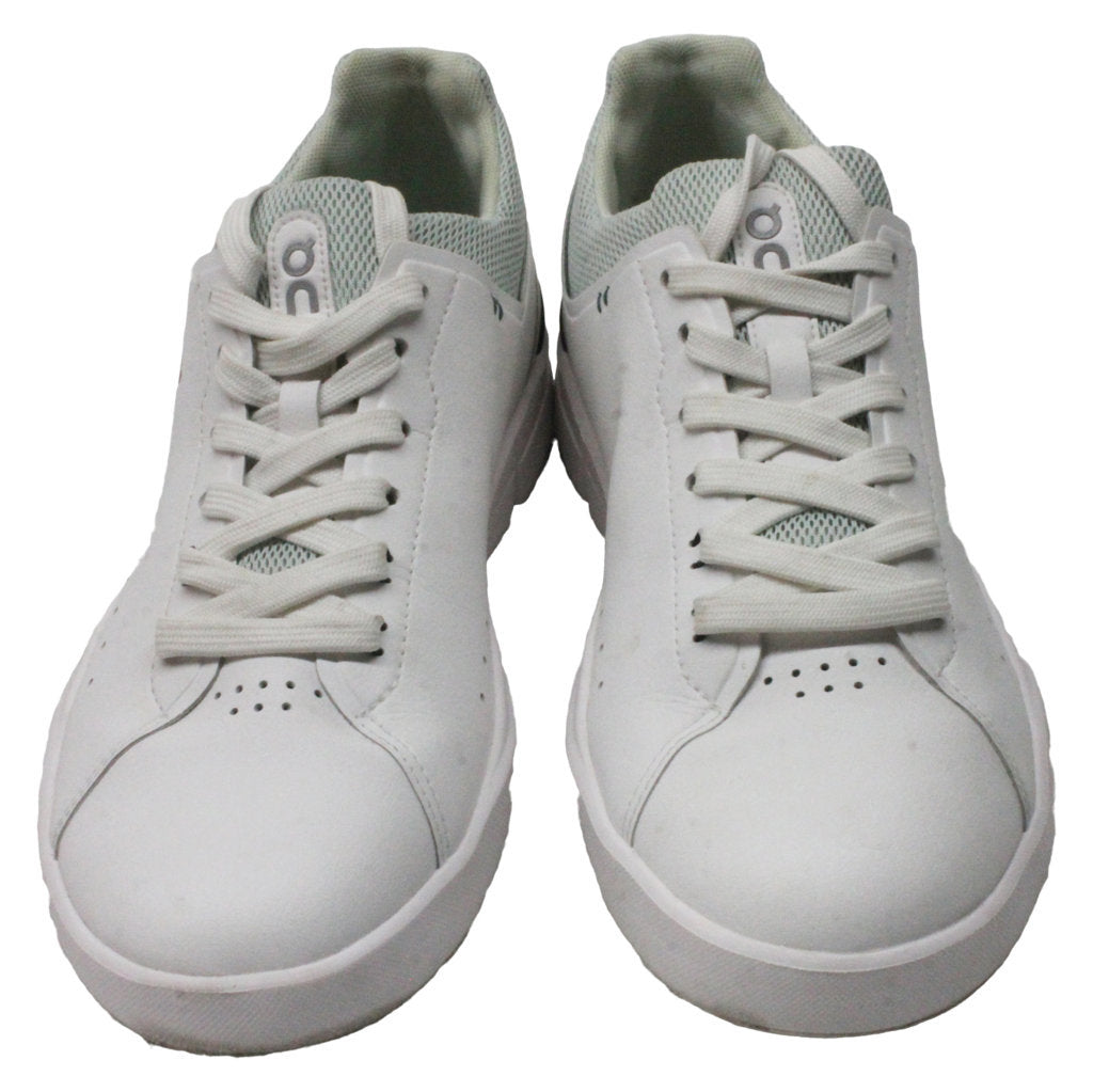 The Roger Advantage White Juniper Textile Women's Low-Top Trainers - UK 6