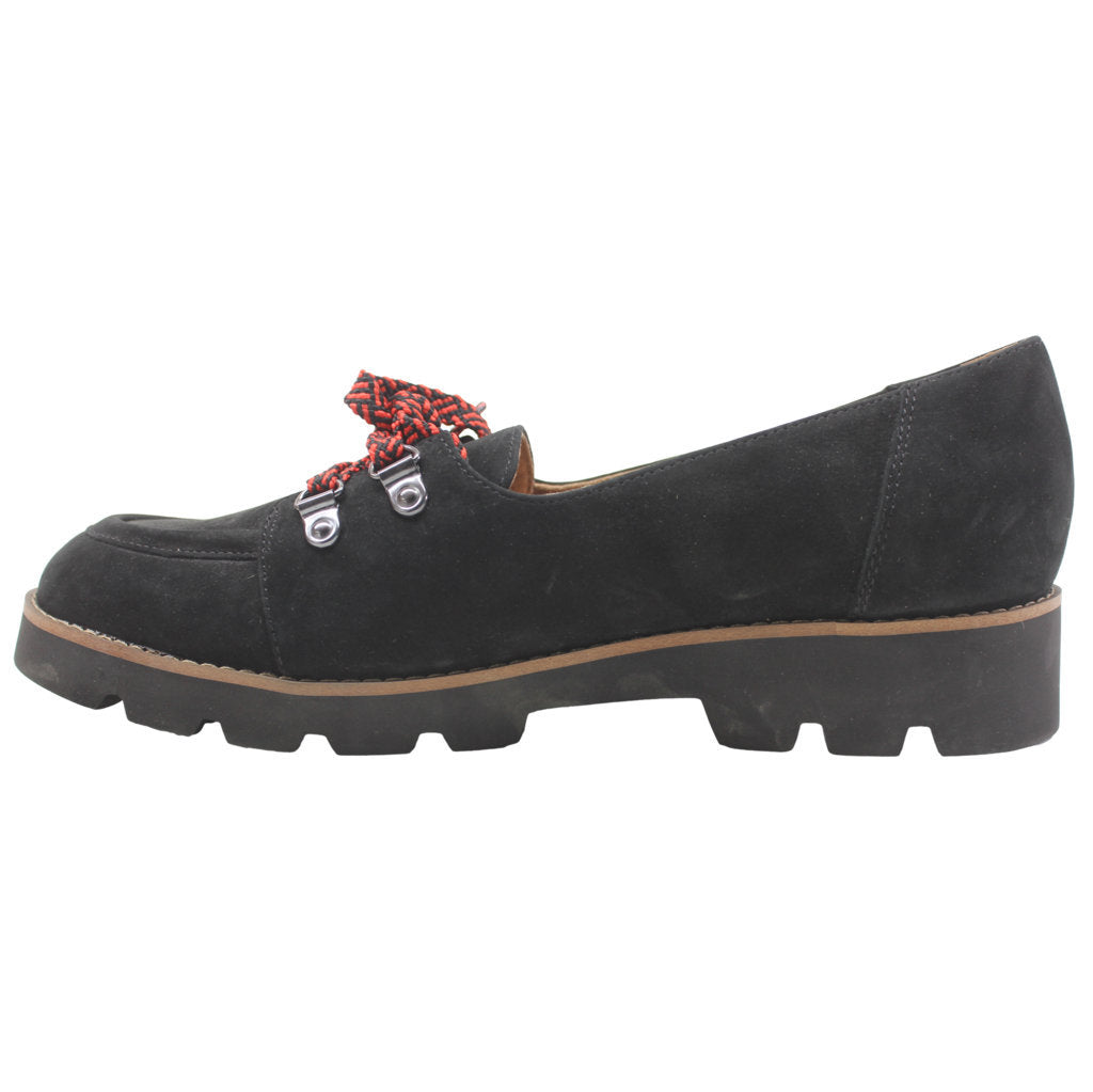 Vionic Teagan Nubuck Womens Shoes Black